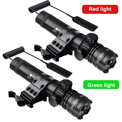 Hunting Red/Green Dot Laser Sight Scope Light Beam with 11mm or 20mm Rail Mount