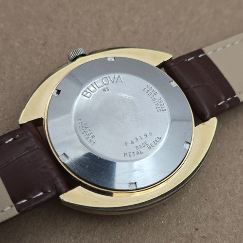 Vintage BULOVA Jet Star men's automatic watch 11BSACB 17Jewels swiss 1973 - Picture 20 of 21