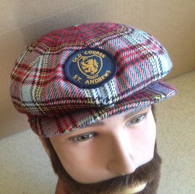 old golf cap