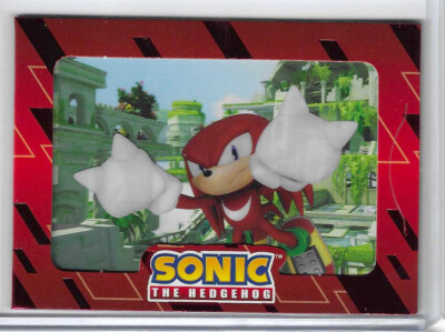 2024 Cybercel Sonic the Hedgehog Series 2 #20 Knuckles Art Cel Rare Unscanned