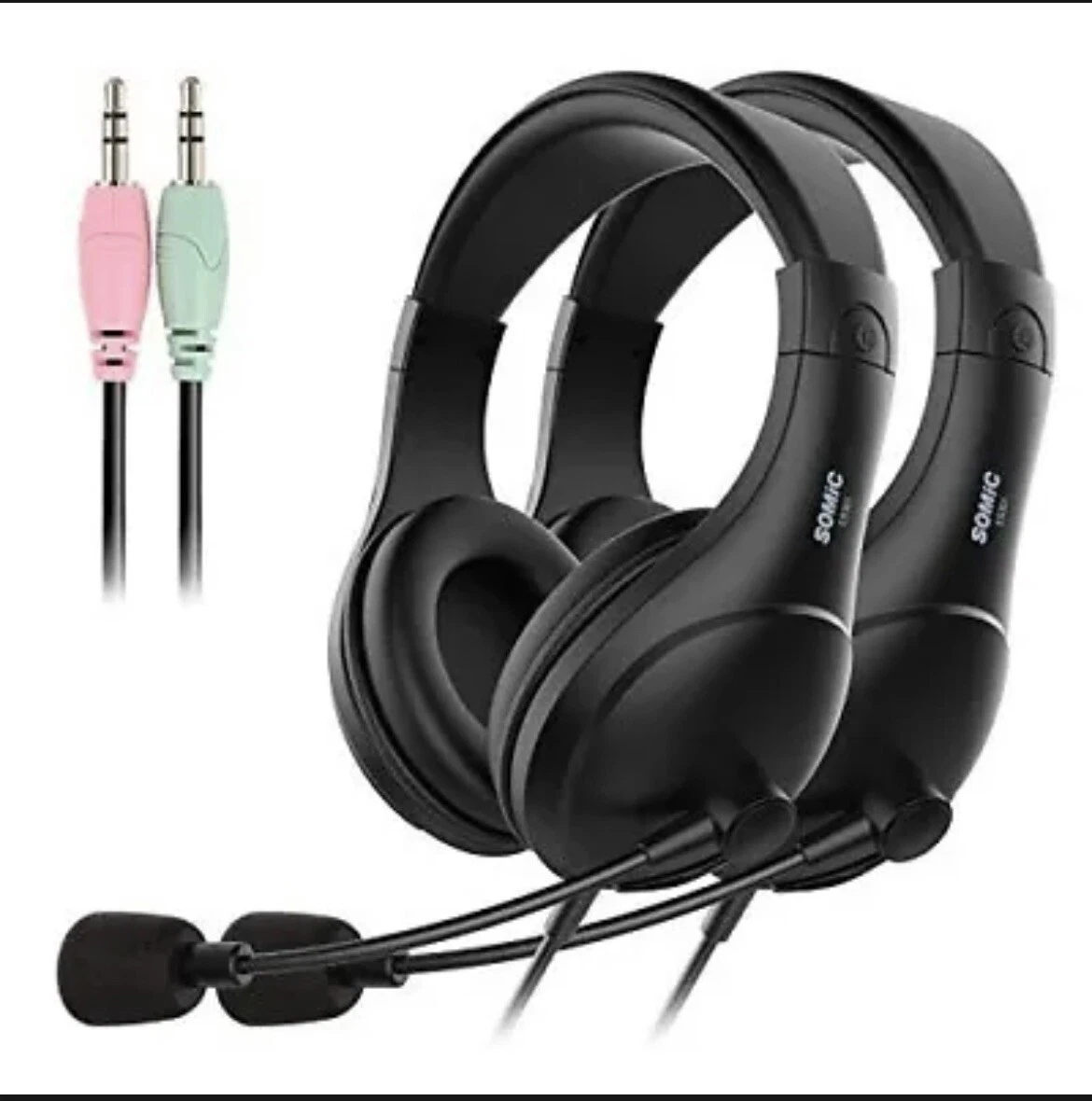 2 computers 1 headset sale