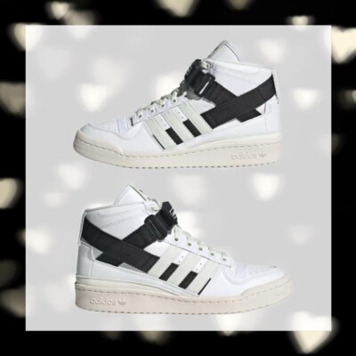 adidas gazelle silver green womens Adidas Men's Basketball Shoe Forum Mid Cloud White/core Black/cloud White  FY7939 main image 0
