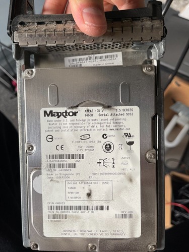 Dell PowerEdge 1950 Xeon E5310 2x 146GB 10K SAS HD 4GB RAM - Picture 6 of 6