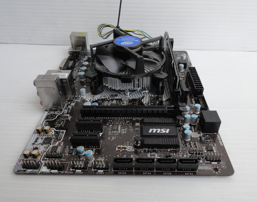 MSI B150M PRO-VD LGA1151 DDR4 USB 3.0 Motherboard w/ Intel G4400 CPU & 8GB RAM - Picture 7 of 8
