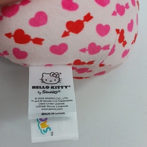 Hello Kitty Squishmallow Valentinstag 2025 Herzen Jazwares 5 Zoll Plüsch - Bild 5 von 5