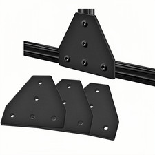 4PCS 4040 T-Slot Bracket 5-Hole Heavy Duty Joining Plate for Aluminum Extrusion