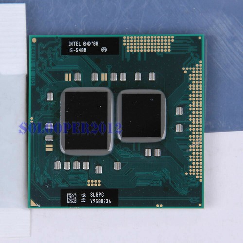 For Intel Core i5-540M 2.53 GHz SLBPG SLBTV Socket G1 CPU  Processor - Picture 3 of 4