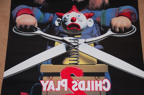 CHILD'S PLAY 2 (1990) - RARE ORIG. ROLLED D/S US 1-SHT POSTER - Foto 9 di 10