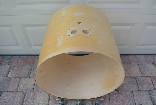 PEARL 22" VISION VLX BASSDRUM SHELL in NATURLACK für IHR SCHLAGZEUG! K788 - Bild 9 von 11