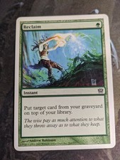 MTG Reclaim Ninth Edition 264/350 Regular Common Lightly Played LP 9ED