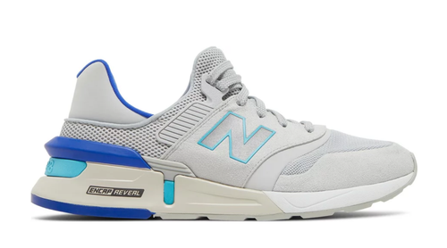 NUEVAS ZAPATILLAS DE HOMBRE BALANCE MS997RA 997 Sport Aluminio Bay Azul GRIS Gamuza 8-2 - Imagen 2 de 5