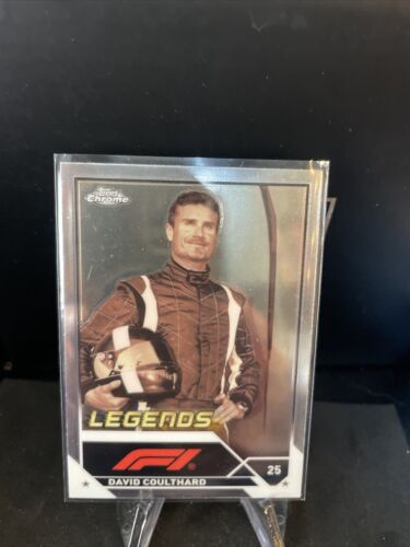 2023 Topps Chrome Formula One F1 David Coulthard #200 Legends - Picture 2 of 3