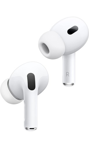 Apple AirPods Pro 2nd Generation with MagSafe Wireless Charging Case - White