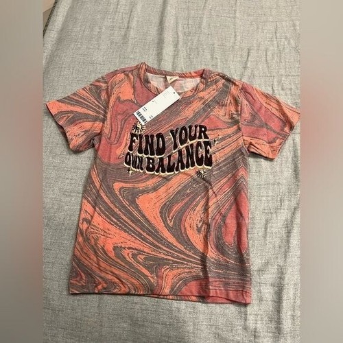 NWT Urban Outfitters Find Your Balance Marble Tee M - Picture 2 of 5
