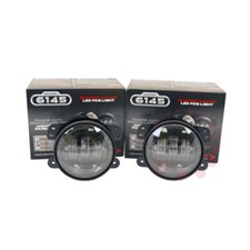 Pair or set of two JW Speaker 0547971 Jeep Wrangler JK Model 6145 LED fog lights