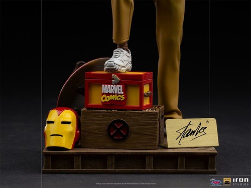 Estatua a escala artística de lujo de Iron Studios de Marvel Stan Lee - Imagen 8 de 8