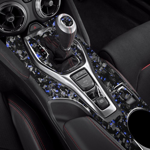 For Chevrolet Camaro 2017-2019 Genuine Carbon Fiber Gear Shift Lever Panel Trim - Picture 31 of 33