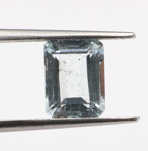 Natürlicher Goshenit Edelstein Achteckform Goshenit Stein 1,70 kt 8,5 x 6,5 mm - Bild 1 von 5