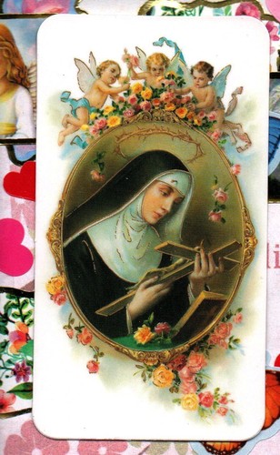 Triduo a Santa Rita de Casia - Spanish - Plastic Holy Card HC10-023S - Picture 3 of 4