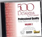 500 Professional Quality Embroidery Designs on Cd Vol.2