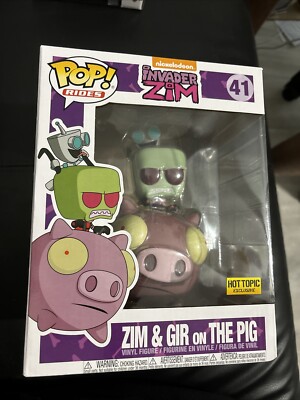 luvs Funko Pop! Rides: Nickelodeon - Zim (on Pig) - Hot Topic