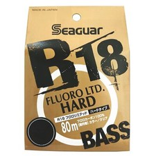 Seaguar R18 Fluoro Ltd Hard Bass 80m 14lb 3.5 Clear 0.310mm ‎R18FLHB FishingLine
