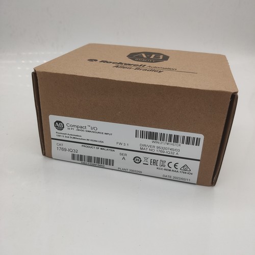 New Sealed Allen Bradley 1769-IQ32 SER A CompactLogix 24V DC Input Module - Picture 4 of 8