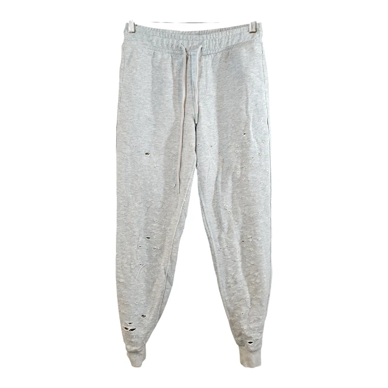 alo-yoga fierce distressed french terry athleisure sweatpants