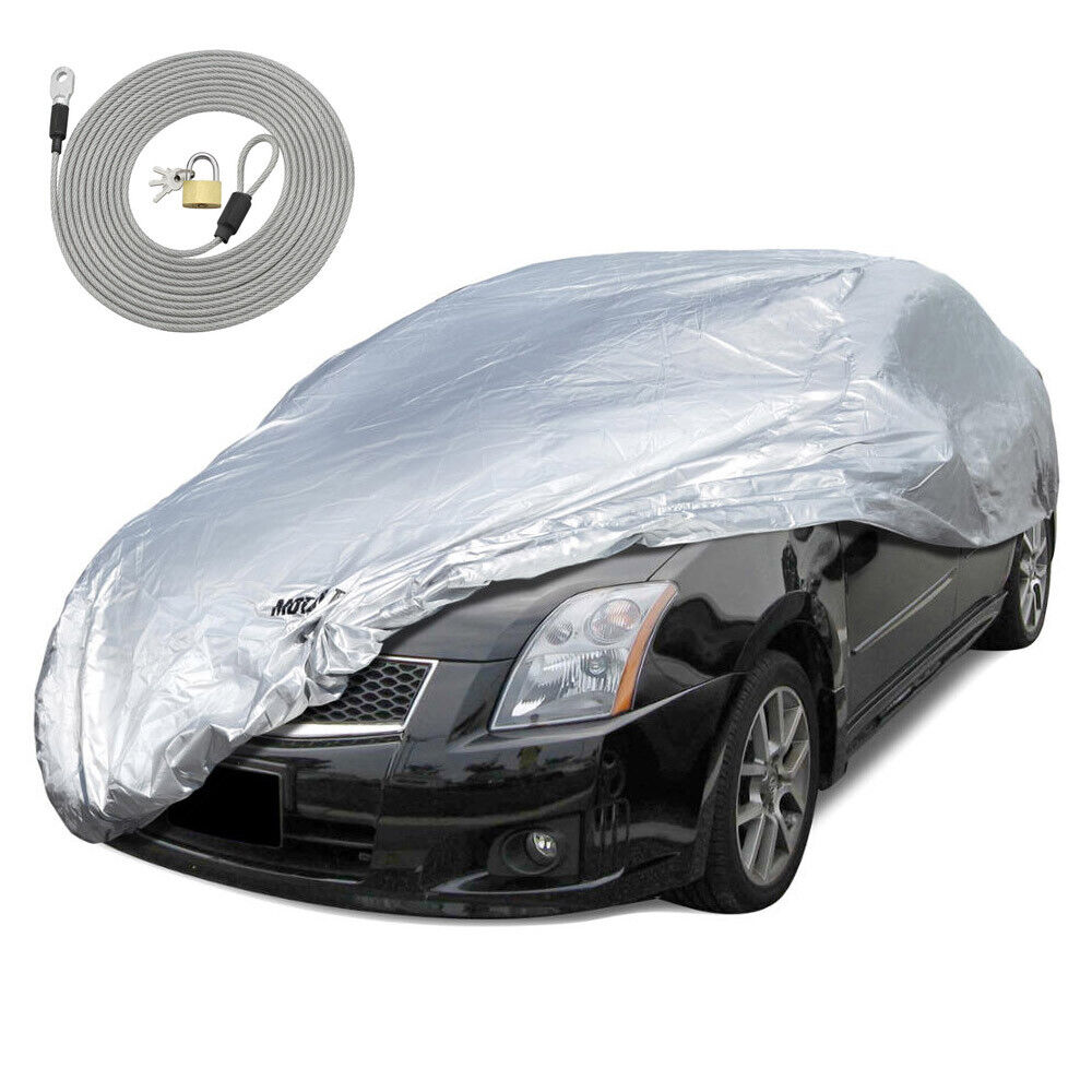 Auto Car Cover Indoor Outdoor Waterproof Sedan Sun Dirt Dust Scratch  Resistant