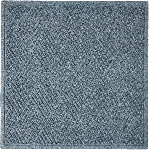 35" L x 35" W - Waterhog Diamond Fashion Square Entrance Floor Scraper Mat - Picture 17 of 28