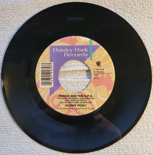 Prince and the N. P. G. "Cream / Horny Pony" weak VG+ - Picture 3 of 3
