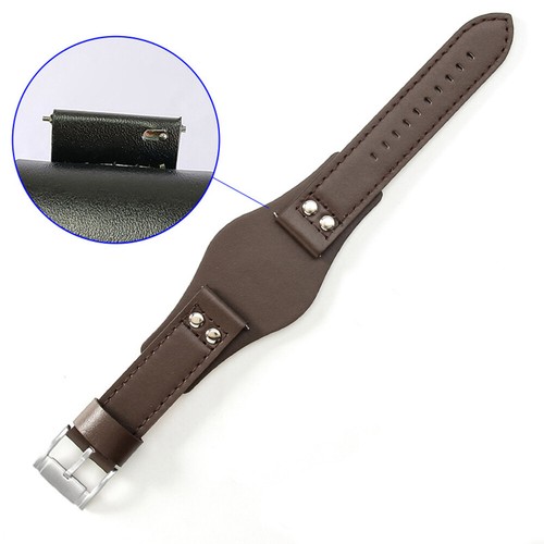 22mm Echtleder Uhrenarmband für Fossil CH2564 CH2565 Uhr Stahlschließe DEU - Bild 27 von 27