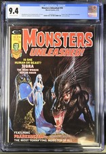 MONSTERS UNLEASHED #10 - CGC 9.4 - NM+ OW/WP - CLAREMONT - JAD COVER