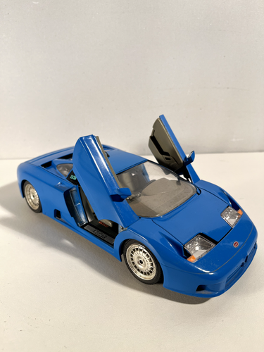 BURAGO 1:18 1/18 ÉDITION SPÉCIALE BUGATTI 2024 EB110 , 1991 Voiture Miniature Vintage