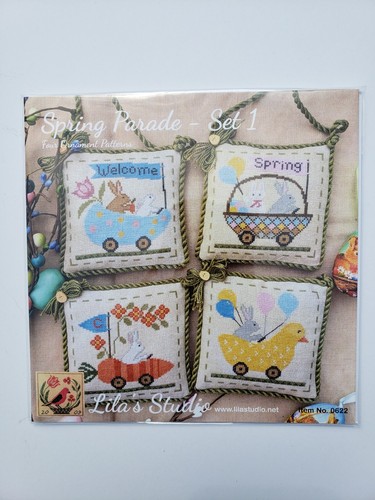Spring Parade Set 1 - Cross Stitch Pattern Chart - Lila's Studio - Picture 3 of 4