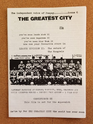 Fanzine (Football) Portsmouth Greatest City True Blue Mary Rose - Various Issues - Picture 6 of 11