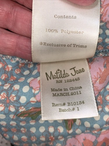Matilda Jane You & Me Ava Skirt Full Circle Twirl Size 6 - Picture 4 of 7
