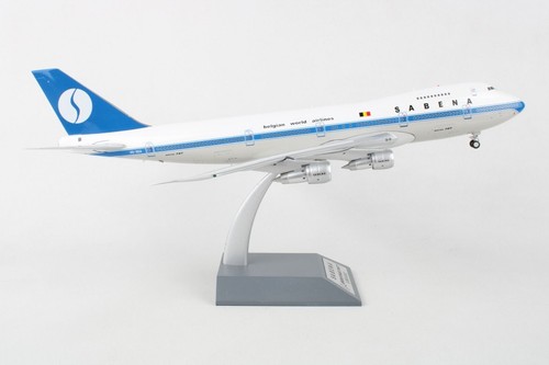 Inflight IF742SN0422 Sabena Boeing 747-100 OO-SGA Diecast 1:200 Jet AV Modell Neu - Bild 4 von 18