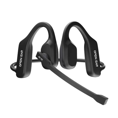 Air Conduction Headphones Wireless Bluetooth Headset with Noise Cancelling Mic - Picture 17 of 19