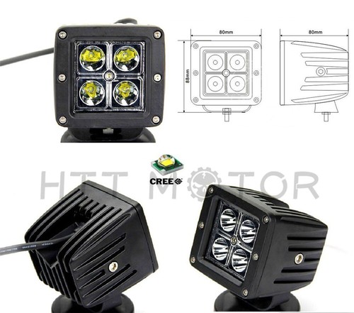 CREE LED Pod Foglight Bracket Wire For 07-May-14 Chevrolet Silverado 2500 3500 - Picture 4 of 9