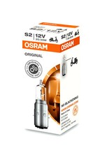 S2- OSRAM- ORIGINAL Scheinwerferlampe  12V 35/35W  ( Sockel BA20d ) # 64327