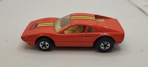 1977 Hot Wheels Ferrari 308 Turbo Diecast Auto Mattel orange - Bild 2 von 8