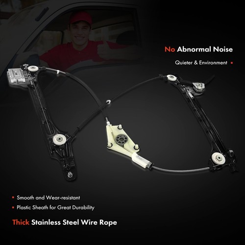 1x Window Regulator W/O Motor Front Right for Audi TT 8J3 8J9 FV3 FVP 8J0837462E - Picture 4 of 9
