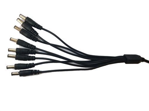 Adattatore alimentatore telecamera di sicurezza telecamera a circuito chiuso 12 V 5 A da AC a DC e splitter da 1 a 8 - Foto 3 di 4