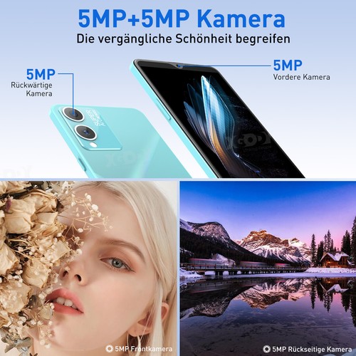 XGODY 16GB Android 4G Smartphone Neu 2025 Handy Ohne Vertrag Dual SIM Quad Core - Bild 9 von 19
