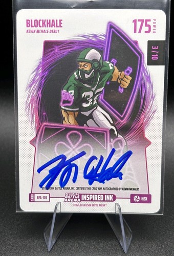 2024 Bo Jackson Battle Arena - BLOCKHALE "Kevin McHale Hex On-Card Auto 3/10