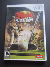 Nintendo Wii King of Clubs Mini Golf  in case w/instructions & tested