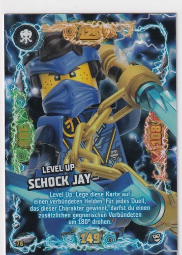 Lego Ninjago Serie 6 Next Level Trading Card Game aus allen 126 Karten aussuchen - Bild 76 von 122