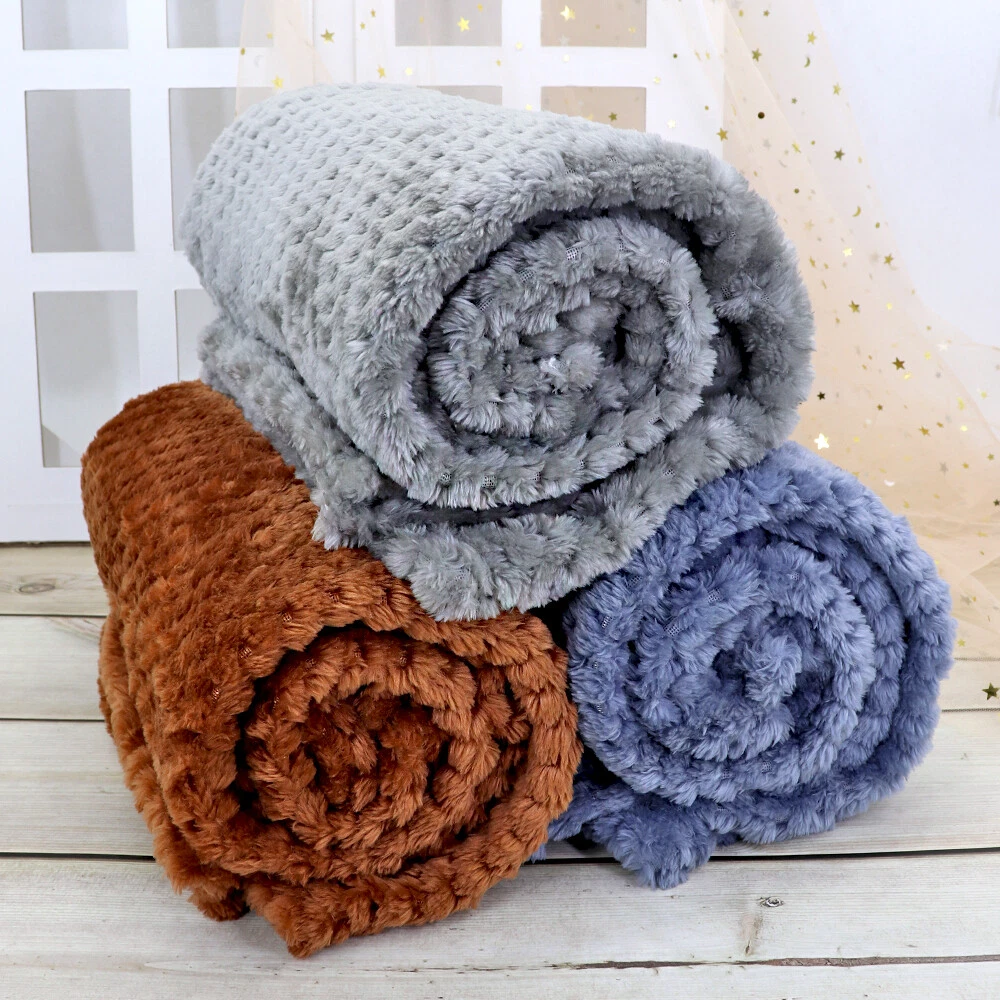 Large Pet Blanket Soft Baby Dog Cat Warm Blankets for Car Fleece