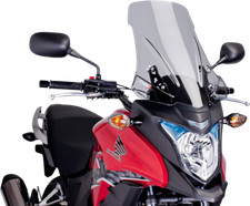 Puig Touring Windscreen Smoke for Honda CB500X/CB500X ABS 2013-2016 6480H
